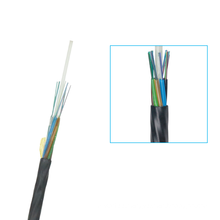 Non-metallic air blown micro duct 12F fiber optic cable